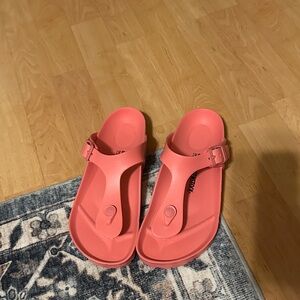 Birkenstock Gizeh Pink Sandals for Women